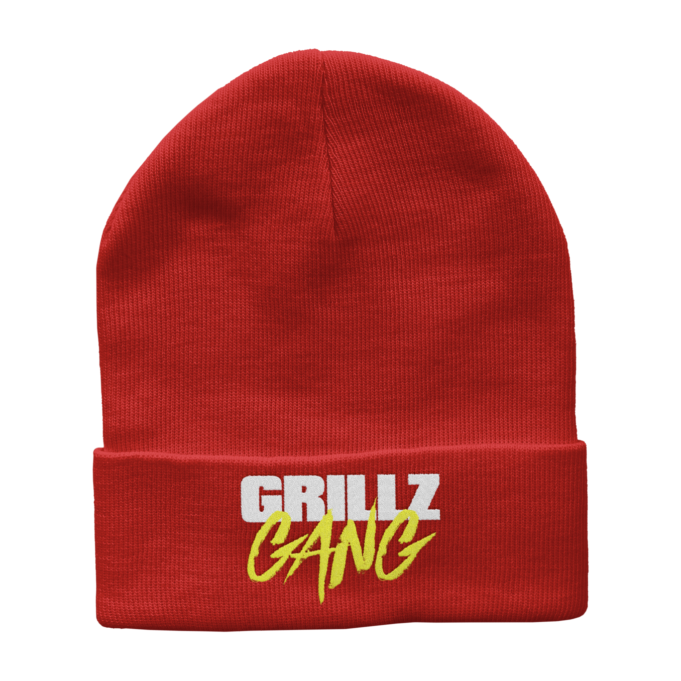 GRILLZ GANG BEANIE OG RED